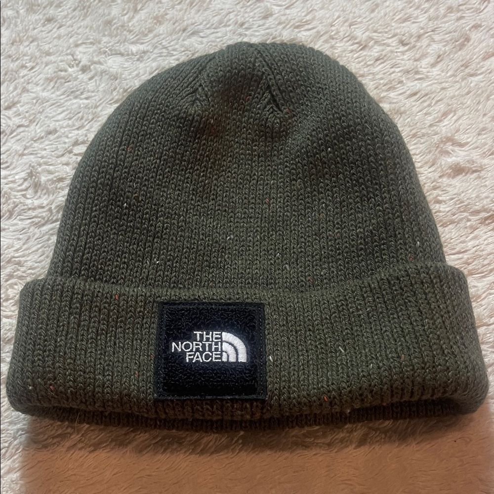 The North Face Forest Green Knit beanie